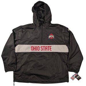 Franchise Club Ohio State Buckeyes Alpha Anorak 1/4 Zip Pullover Jacket in M